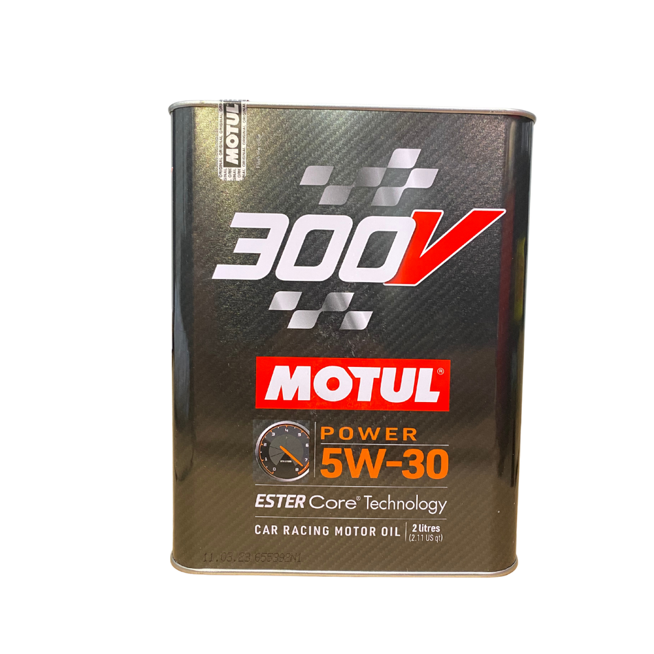 ÓLEO MOTUL 300v POWER 5W30 SINTÉTICO - 10 UNIDADES