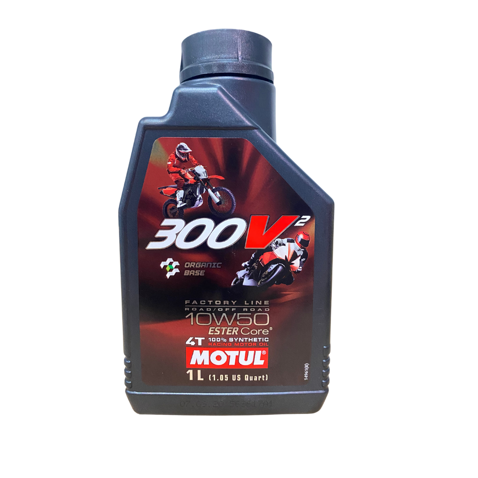 ÓLEO MOTUL 300v 4T 10W50 SINTÉTICO - 12 UNIDADES