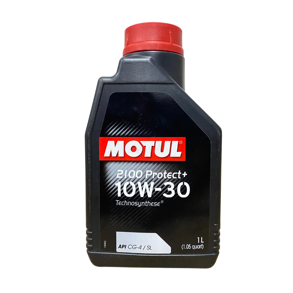 ÓLEO MOTUL 2100 PROTECT+ 10W30 SEMI SINTÉTICO - 12 UNIDADES